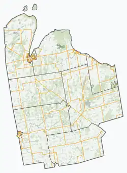 Chatsworth is located in Grey County