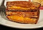 Grilled cheese sandwich