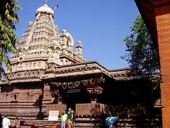 View of Grishneshwar temple