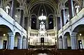 Interior of the synagogue