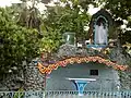 Grotto near the gate