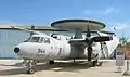 An E-2C Hawkeye in the IAF Museum at Hatzerim Airbase in 2007