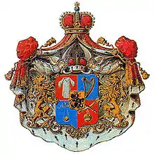 Great coat of arms of the Georgian royal house