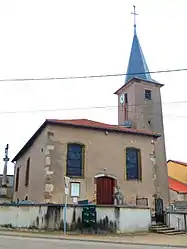 The church in Guéblange-lès-Dieuze