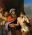 The Return of the Prodigal Son by Guercino, 1654-1655