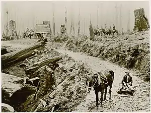 Mud at Gunyah - 1913