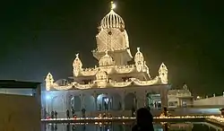 Rear view of Gurdwara Patshahi Nauvi, Bhawanigarh