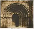 Central portal of the Church of Saint-Jacques, Aubeterre, France (1851)