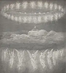 Engraving for Dante's Paradise (Paradiso) by Gustave Doré