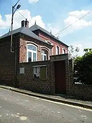 The town hall in Hédauville