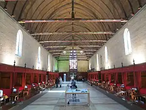 Interior view of the Hôtel Dieu, Beaune.