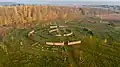 Modern Celtic-inspired cemetery