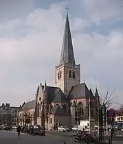 City parish church located on the marketplace