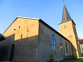 The church in Haboudange