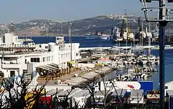 The Port of Tangier harbor