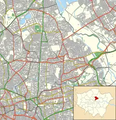 Homerton University Hospital is located in London Borough of Hackney