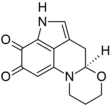 Chemical structure of haematopodin