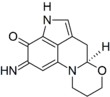 Chemical structure of haematopodin B