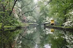 Brandywine Creek at Hagley Mill race