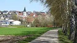 Hainsfarth seen from the south