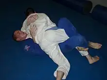 The half guard position