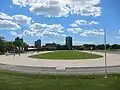 The Emera Oval in Halifax, Nova Scotia is opened for roller skating in the summertime