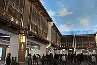 The concourse of Hanzheng Street Station