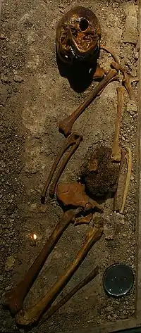 Skeleton of Luttra Woman