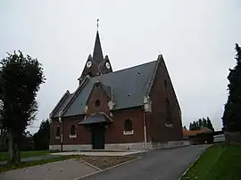 The church in Hallu