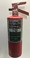 Halon 1211 Fire Extinguisher, USA, early 1990s.