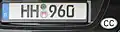 Consular corps plate in Hamburg