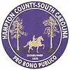 Official seal of Hampton County