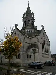 The church in Hangest-en-Santerre