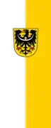 The vertical version of the flag.