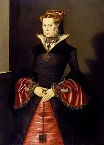 Portrait of an Unknown Lady, formerly called Mary I (possibly Jane Dormer or Lady Jane Grey), c. 1550–55