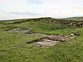 Archaeological excavation at the site of Hapton Tower