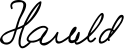 Harald V's signature