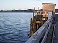 The Seagate Wharf in Port Hardy