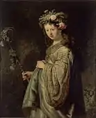 Flora (1634) at Hermitage Museum in Saint Petersburg, Russia