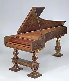 A harpsichord