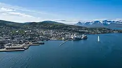 Waterfront of Harstad