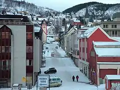 Harstad in winter