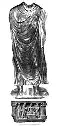 209 CEVasudeva I:Hashtnagar Buddha with "year 384" of the Yavana era (c.209 CE).