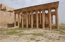 Southern exposure of the temple (May 2006)