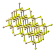 3D model of the structure of hawleyite