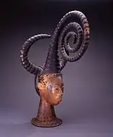 Headdress, Efut peoples, Calabar, Nigeria, 19th  century