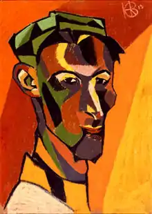 Henri Gaudier-Brzeska self-portrait