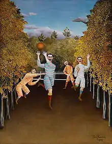 Henri Rousseau:The Football Players (1908)