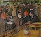 Henri de Toulouse-Lautrec, Au bal du moulin de la Galette 1889