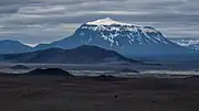 Snow capped Herðubreið